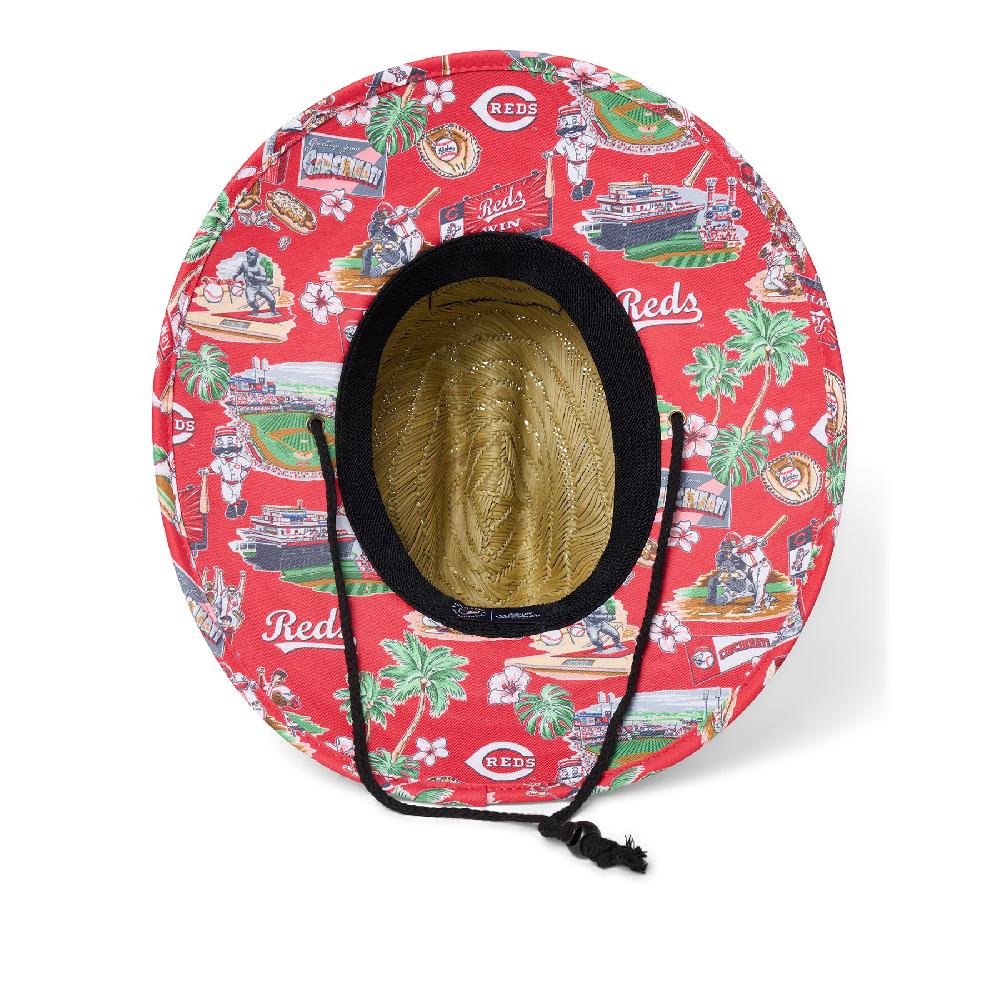 Reyn Spooner MLB® CINCINNATI REDS SCENIC STRAW HAT