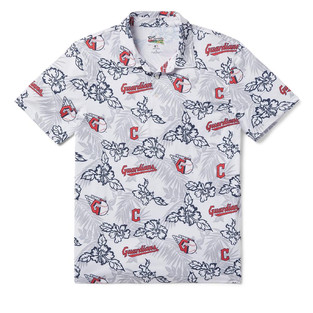 reyn spooner MLB® CLEVELAND GUARDIANS PUA PERFORMANCE POLO