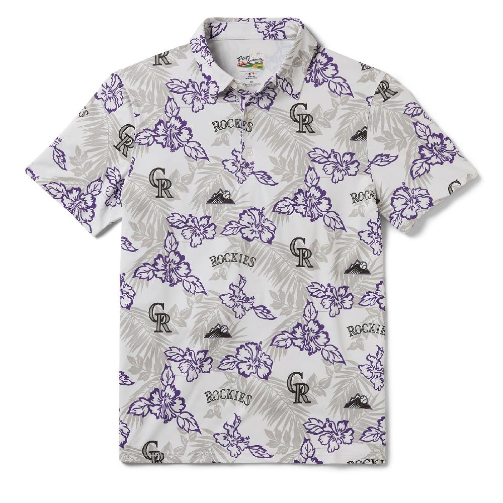reyn spooner MLB® COLORADO ROCKIES PUA PERFORMANCE POLO