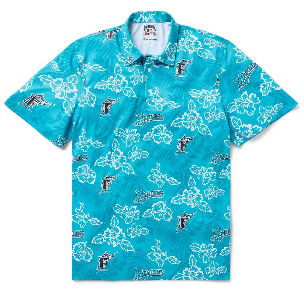 Reyn Spooner MLB® FLORIDA MARLINS COOPERSTOWN PERFORMANCE POLO
