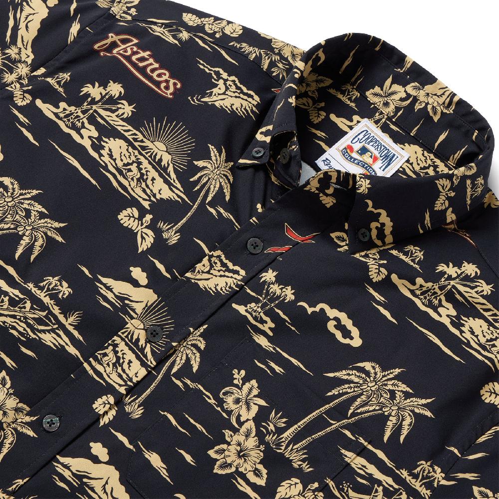 Reyn Spooner MLB® HOUSTON ASTROS COOPERSTOWN PERFORMANCE BUTTON FRONT