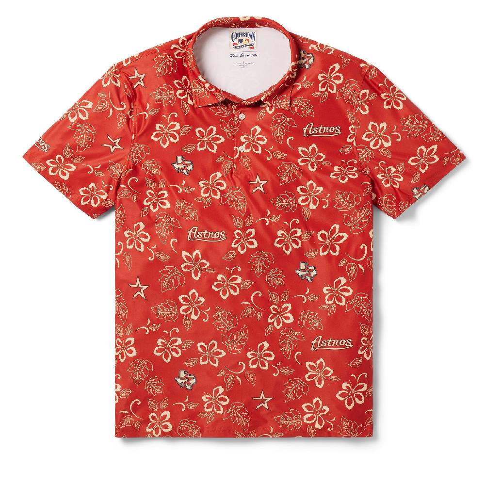 reyn spooner MLB® HOUSTON ASTROS COOPERSTOWN PERFORMANCE POLO