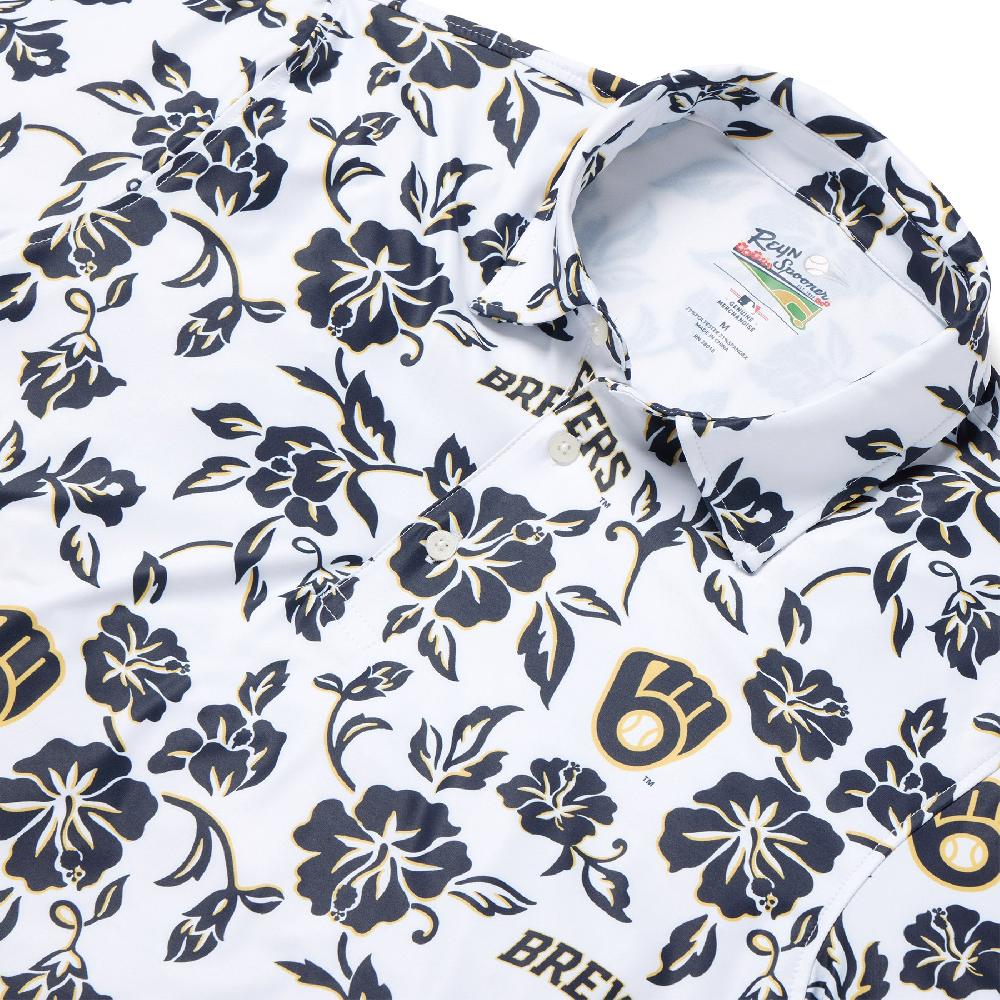 Reyn Spooner MLB® MILWAUKEE BREWERS GAME DAY PERFORMANCE POLO