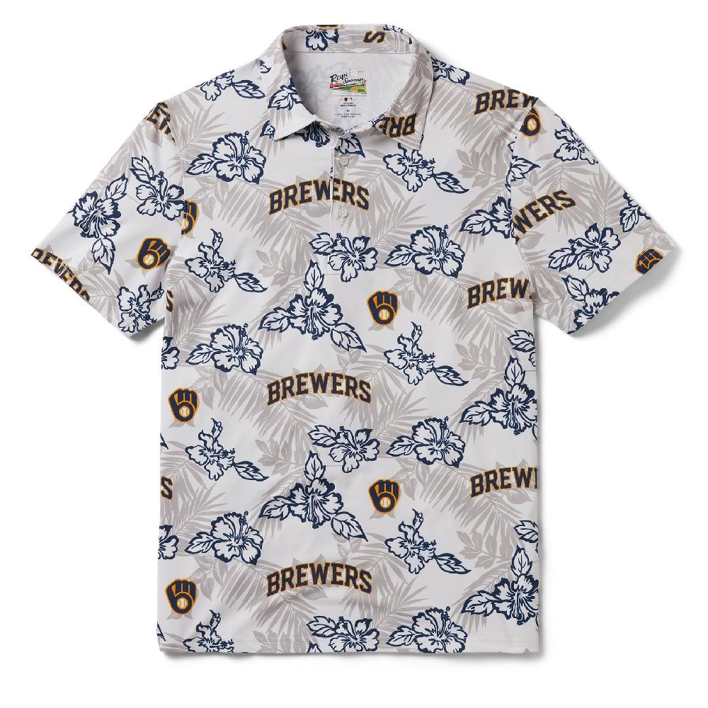 reyn spooner MLB® MILWAUKEE BREWERS PUA PERFORMANCE POLO