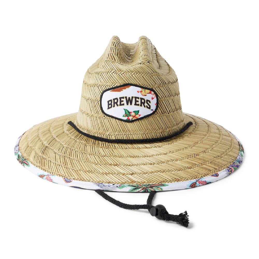 reyn spooner MLB® MILWAUKEE BREWERS SCENIC STRAW HAT