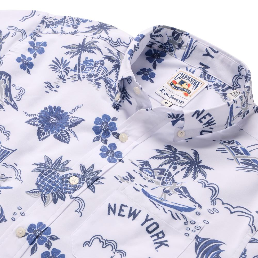 Reyn Spooner MLB® NEW YORK YANKEES COOPERSTOWN PERFORMANCE BUTTON FRONT