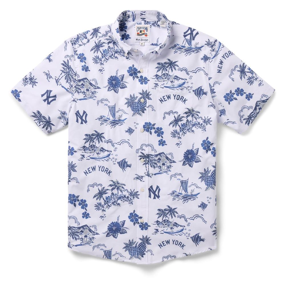 reyn spooner MLB® NEW YORK YANKEES COOPERSTOWN PERFORMANCE BUTTON FRONT