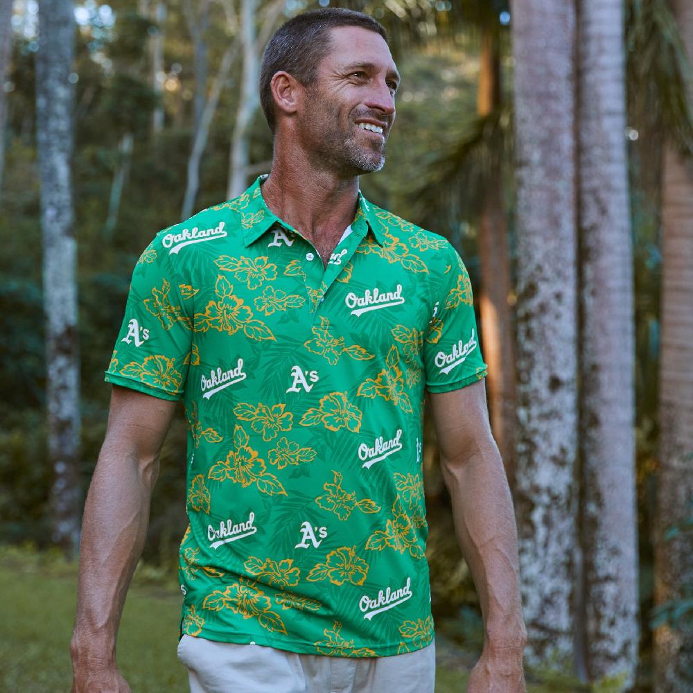Reyn Spooner MLB® OAKLAND ATHLETICS PUA PERFORMANCE POLO