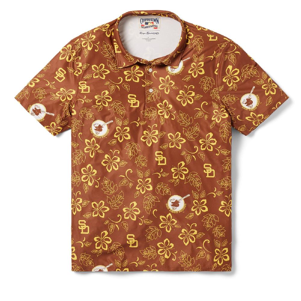 reyn spooner MLB® SAN DIEGO PADRES COOPERSTOWN PERFORMANCE POLO