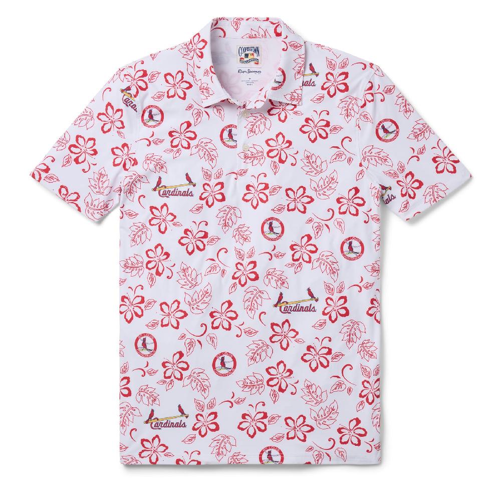 reyn spooner MLB® ST. LOUIS CARDINALS COOPERSTOWN PERFORMANCE POLO