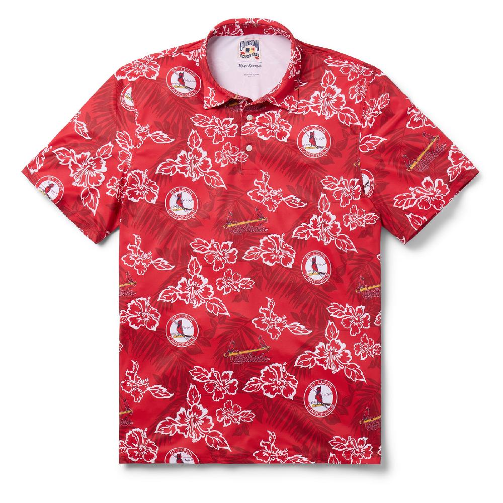 reyn spooner MLB® ST. LOUIS CARDINALS COOPERSTOWN PERFORMANCE POLO