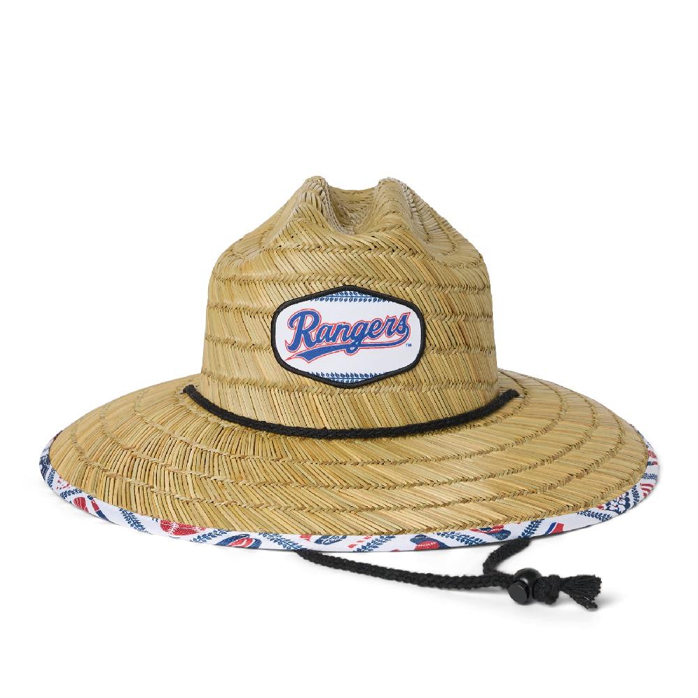 reyn spooner MLB® TEXAS RANGERS AMERICANA STRAW HAT