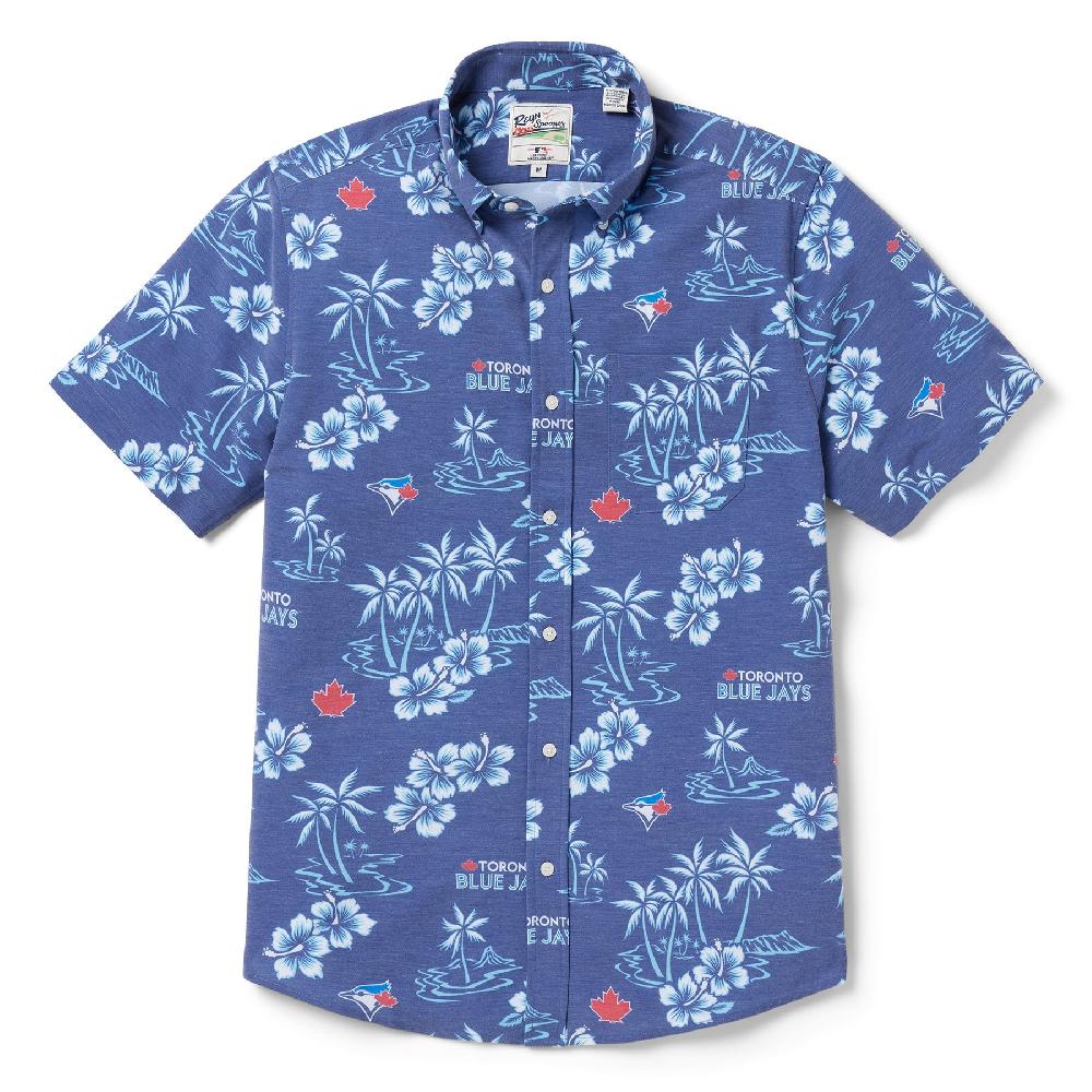 reyn spooner MLB® TORONTO BLUE JAYS GAME DAY PERFORMANCE BUTTON FRONT