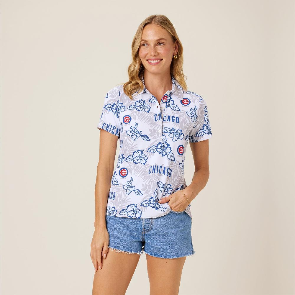 Reyn Spooner MLB® WOMEN'S CHICAGO CUBS PUA PERFORMANCE POLO