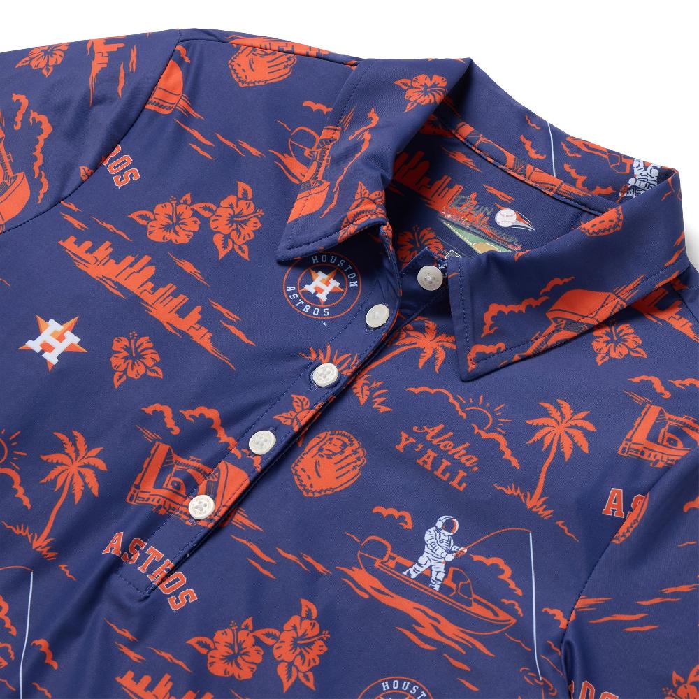 Reyn Spooner MLB® WOMEN'S HOUSTON ASTROS HOMETOWN PERFORMANCE POLO