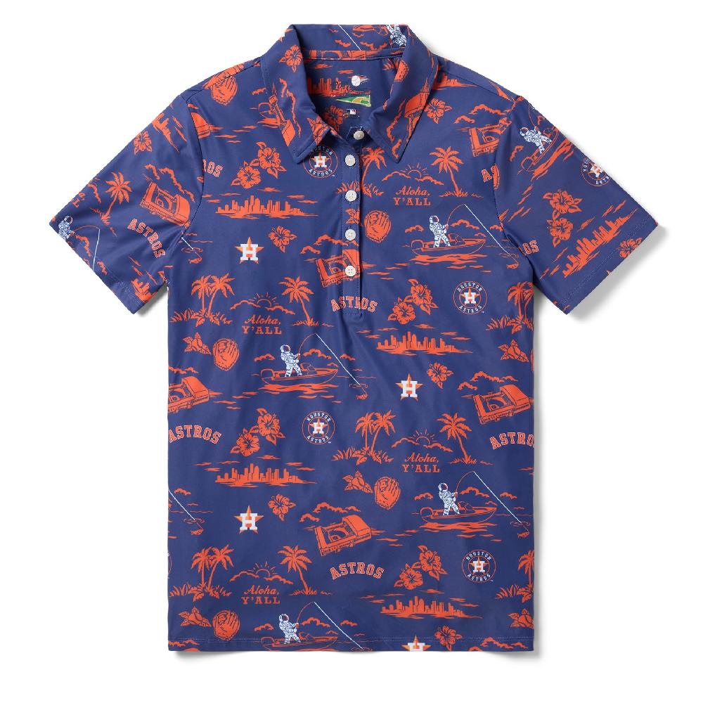 Reyn Spooner MLB® WOMEN'S HOUSTON ASTROS HOMETOWN PERFORMANCE POLO