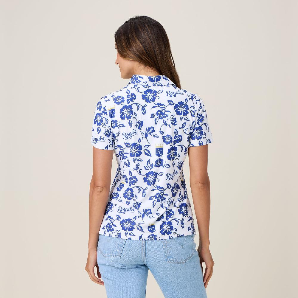 Reyn Spooner MLB® WOMEN'S KANSAS CITY ROYALS GAME DAY PERFORMANCE POLO