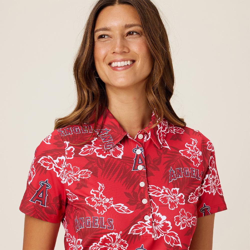 Reyn Spooner MLB® WOMEN'S LOS ANGELES ANGELS PUA PERFORMANCE POLO