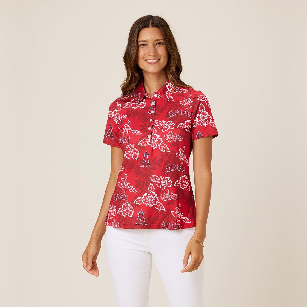 Reyn Spooner MLB® WOMEN'S LOS ANGELES ANGELS PUA PERFORMANCE POLO