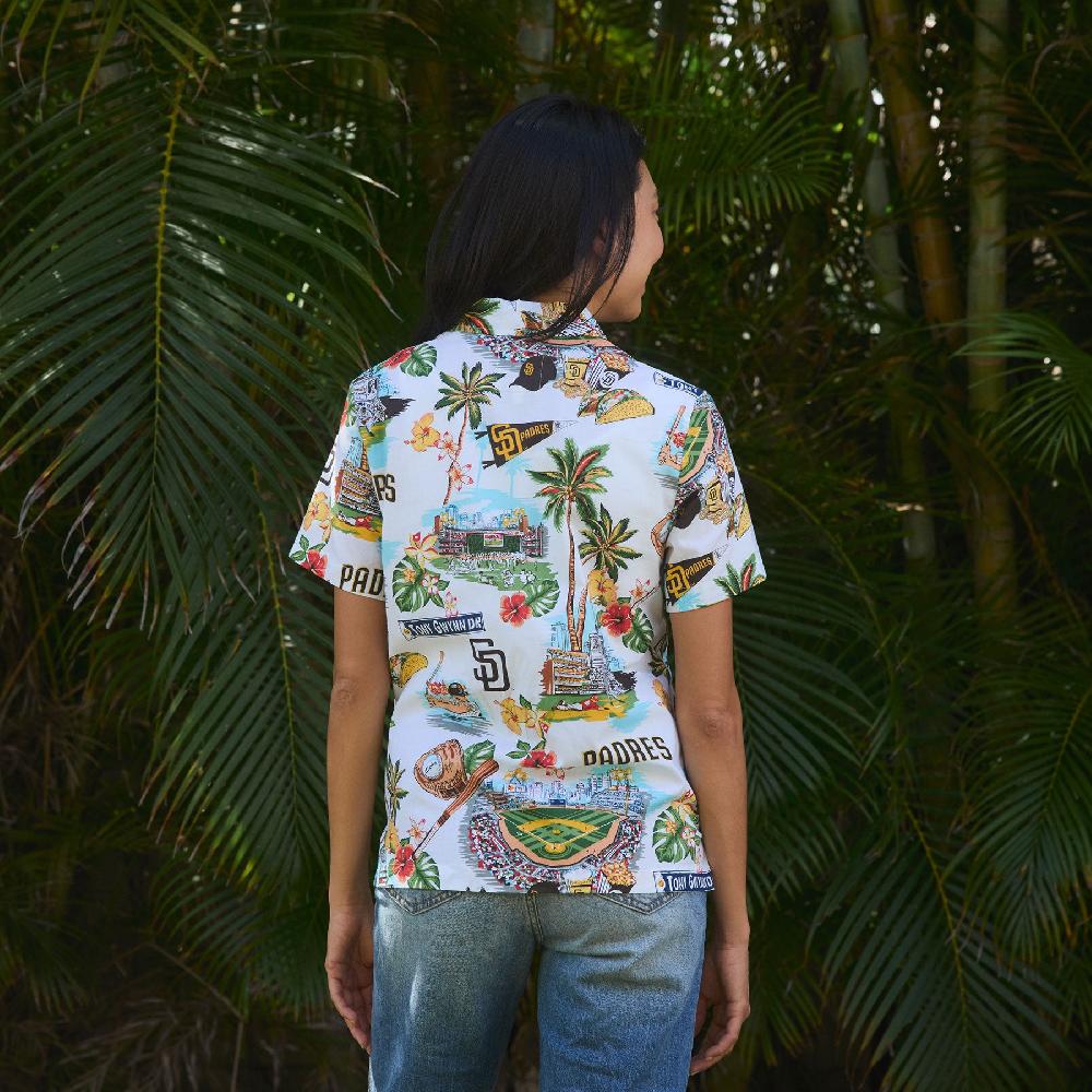 Reyn Spooner MLB® WOMEN'S SAN DIEGO PADRES SCENIC BUTTON FRONT