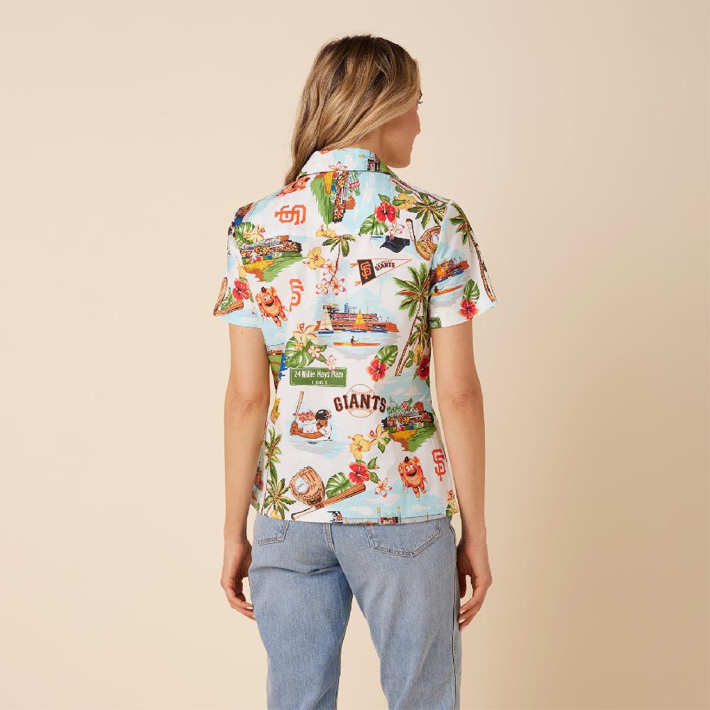 Reyn Spooner MLB® WOMEN'S SAN FRANCISCO GIANTS SCENIC CAMP SHIRT