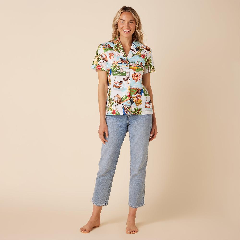 Reyn Spooner MLB® WOMEN'S SAN FRANCISCO GIANTS SCENIC CAMP SHIRT
