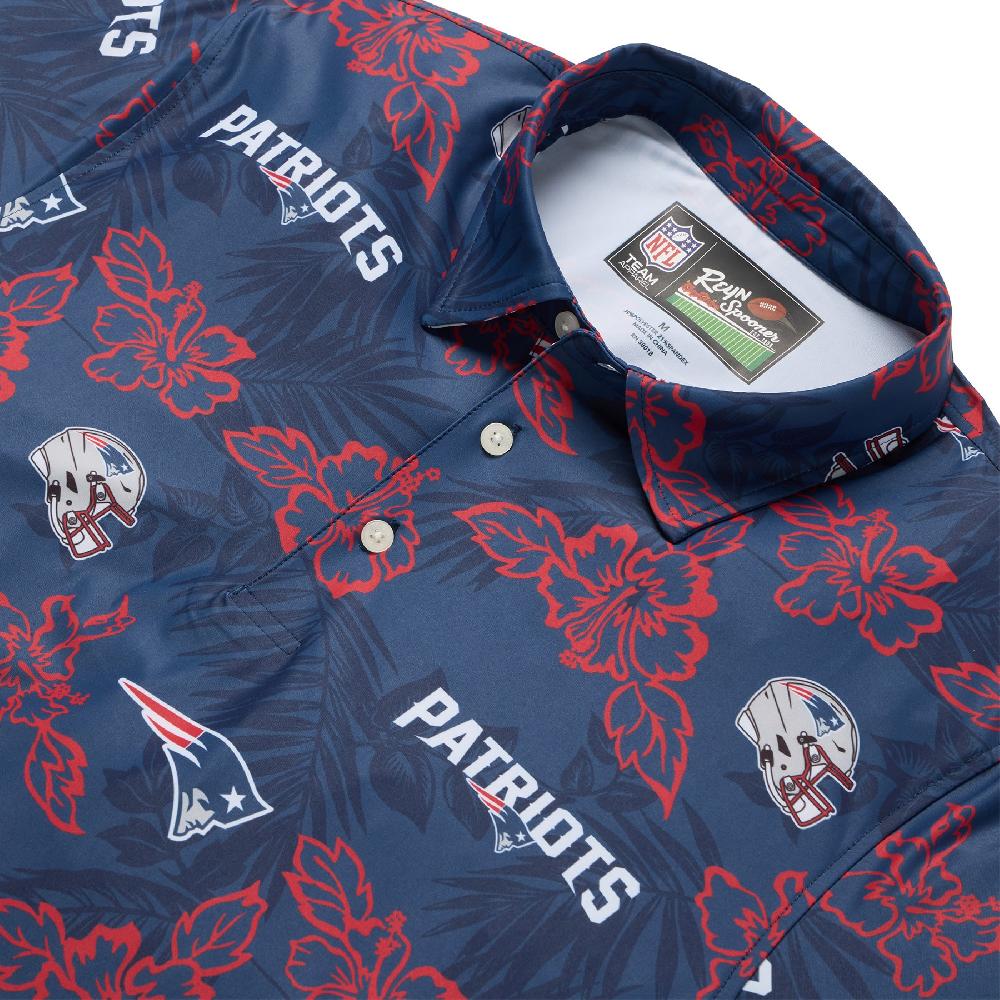 Reyn Spooner NEW ENGLAND PATRIOTS PUA PERFORMANCE POLO