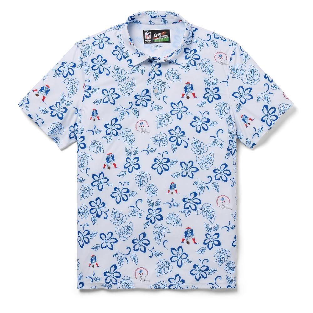 reyn spooner NEW ENGLAND PATRIOTS THROWBACK PERFORMANCE POLO