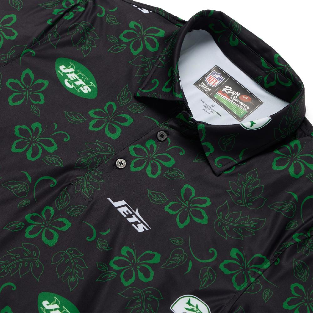 Reyn Spooner NEW YORK JETS THROWBACK PERFORMANCE POLO