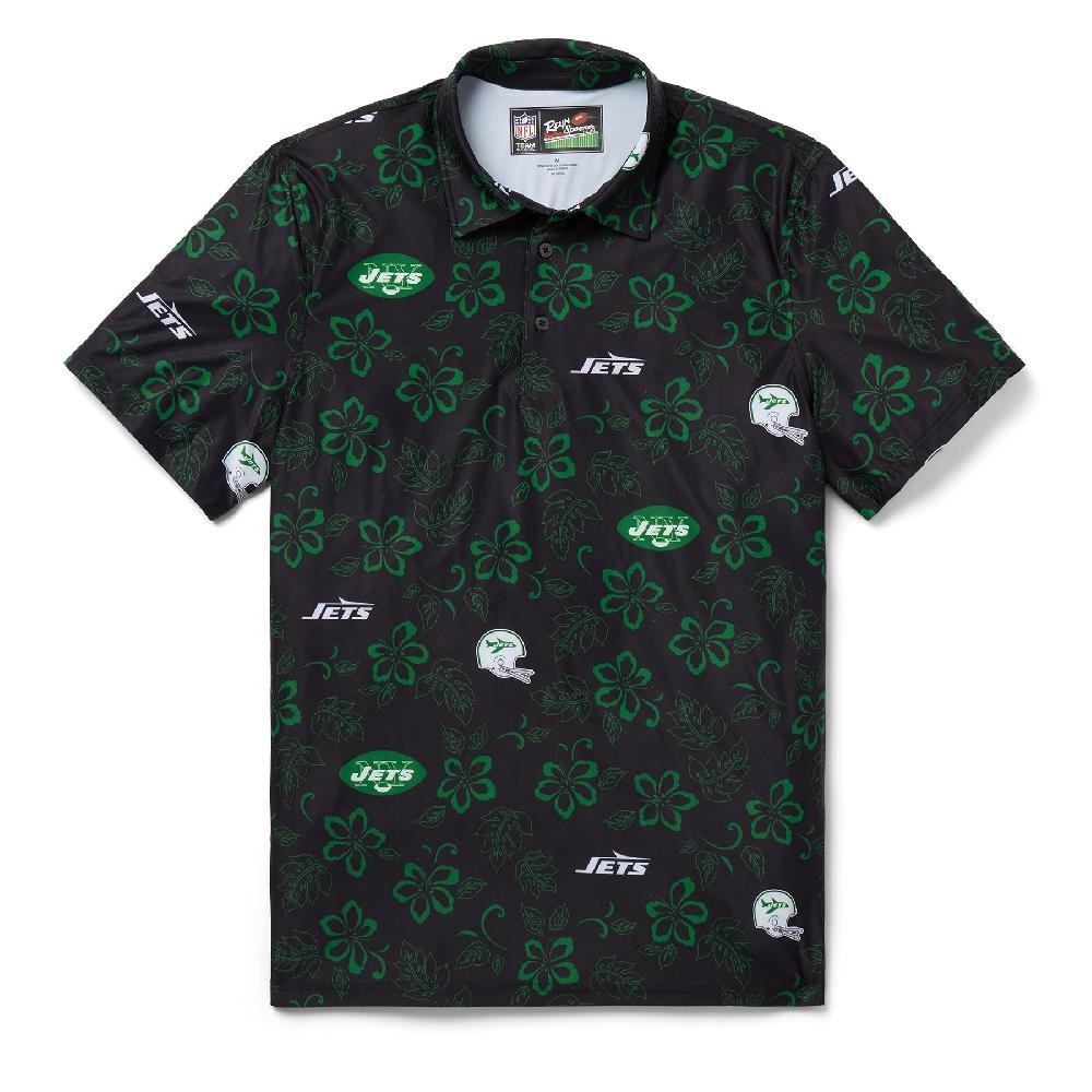 Reyn Spooner NEW YORK JETS THROWBACK PERFORMANCE POLO