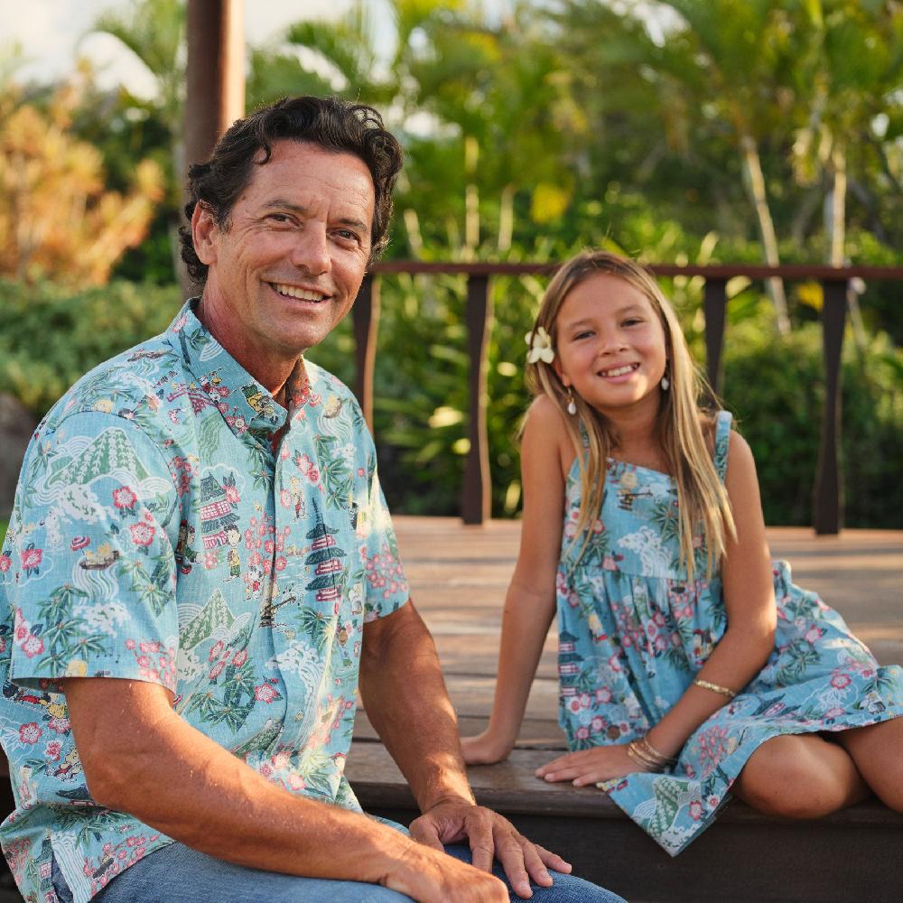 Reyn Spooner PEANUTS® IN JAPAN LILY GIRLS SUNDRESS