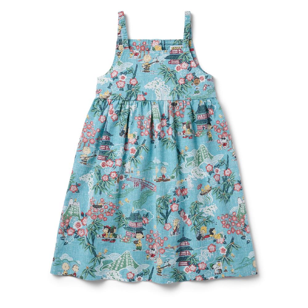 reyn spooner PEANUTS® IN JAPAN LILY GIRLS SUNDRESS