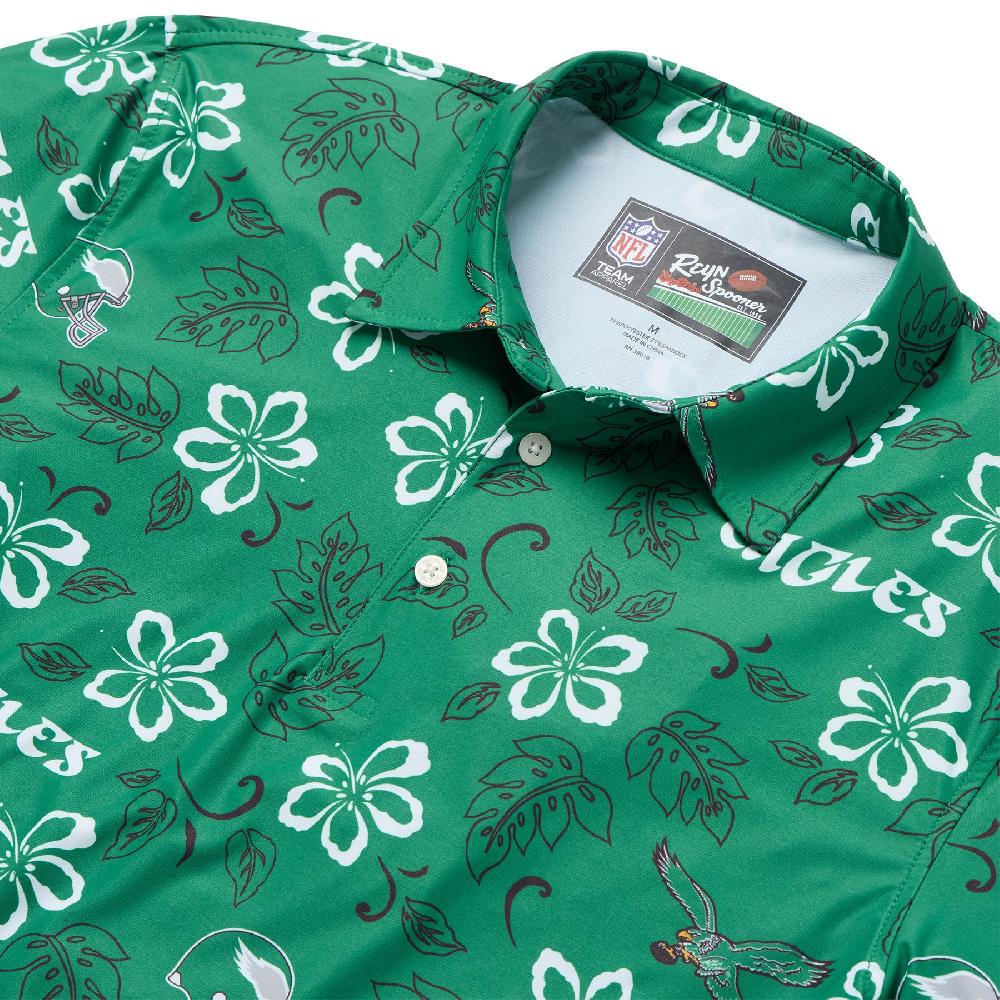 Reyn Spooner PHILADELPHIA EAGLES THROWBACK PERFORMANCE POLO