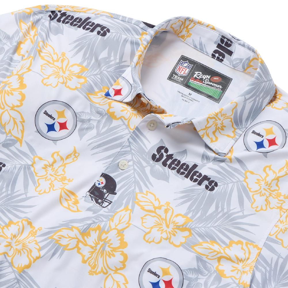 Reyn Spooner PITTSBURGH STEELERS GAME DAY PERFORMANCE POLO
