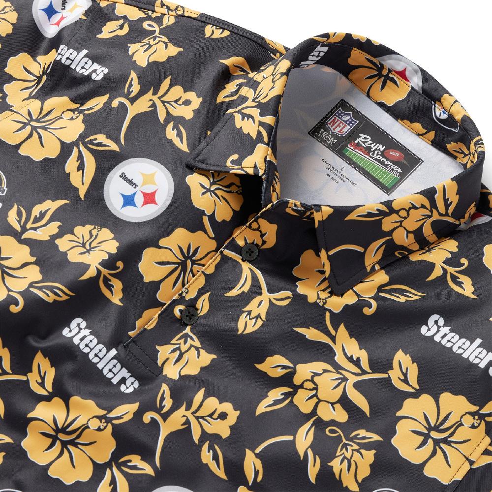 Reyn Spooner PITTSBURGH STEELERS PUA PERFORMANCE POLO