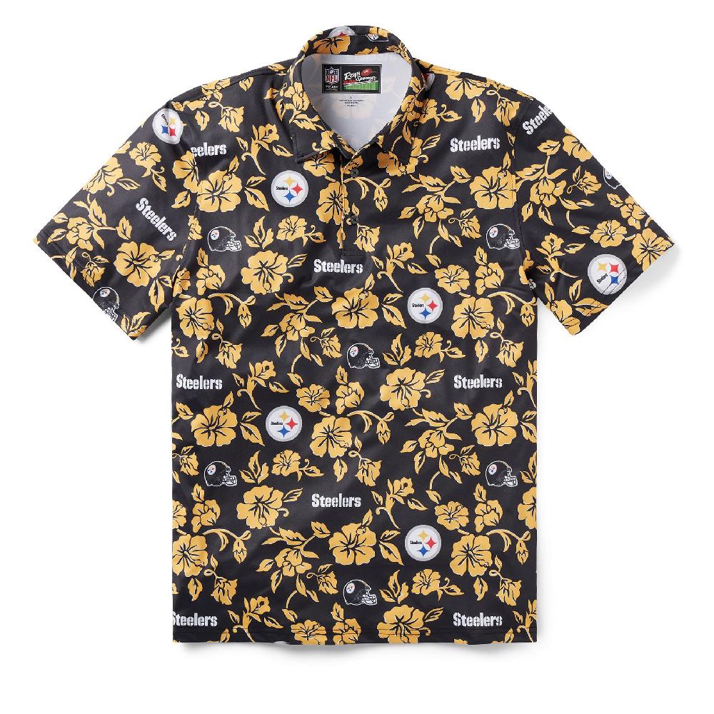 reyn spooner PITTSBURGH STEELERS PUA PERFORMANCE POLO
