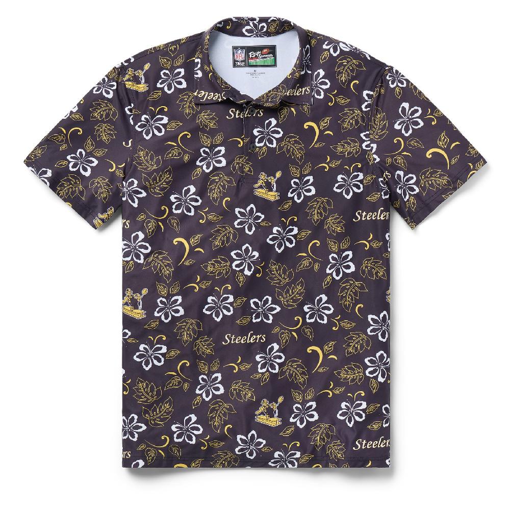 reyn spooner PITTSBURGH STEELERS THROWBACK PERFORMANCE POLO