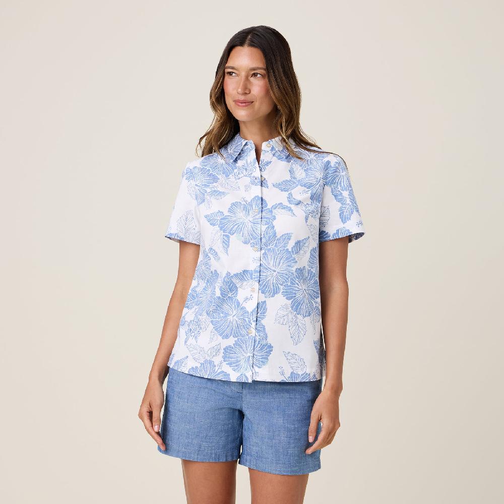 Reyn Spooner ALOHA BISCUS ABBY TOP
