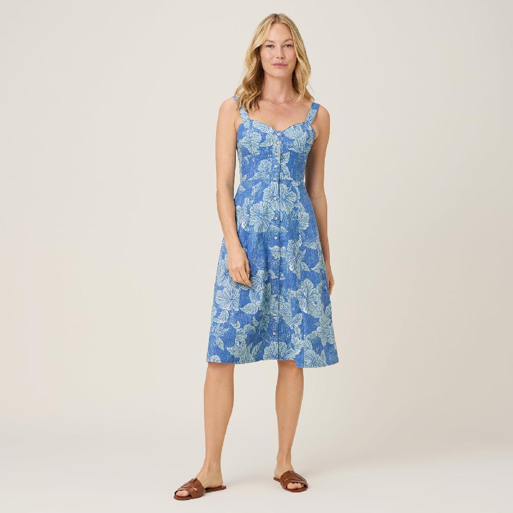 Reyn Spooner ALOHA BISCUS EMELINE DRESS