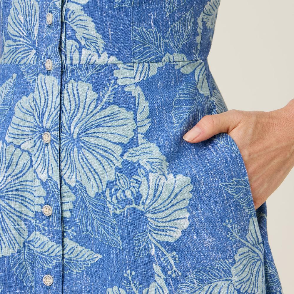 Reyn Spooner ALOHA BISCUS EMELINE DRESS