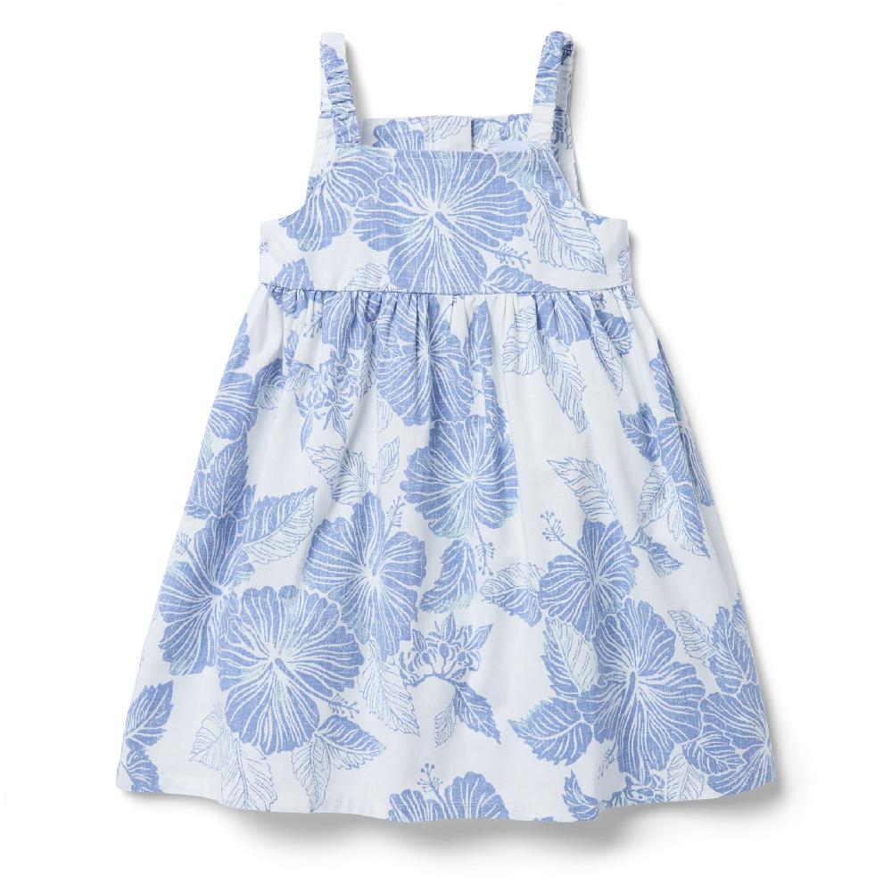 Reyn Spooner ALOHA BISCUS LILY GIRLS SUNDRESS