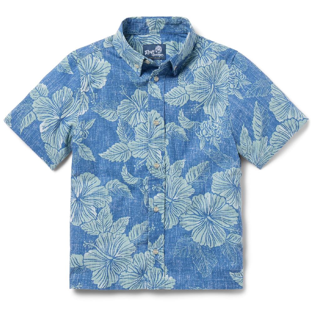 reyn spooner ALOHA BISCUS YOUTH SHIRT