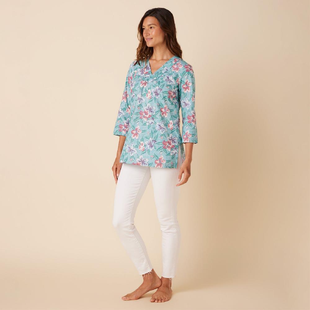 Reyn Spooner BANZAI BISCUS TUNIC