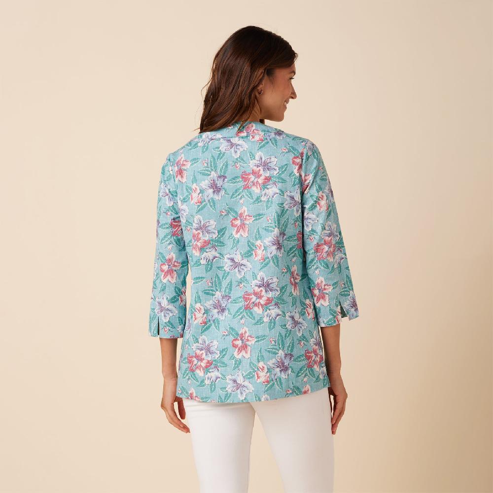 Reyn Spooner BANZAI BISCUS TUNIC