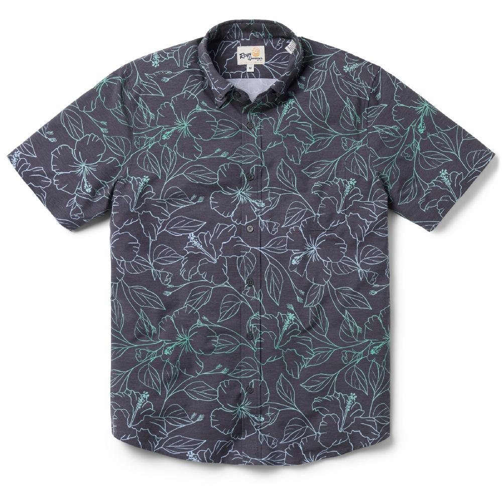 reyn spooner BIG BLOOMS PERFORMANCE ALOHA SHIRT