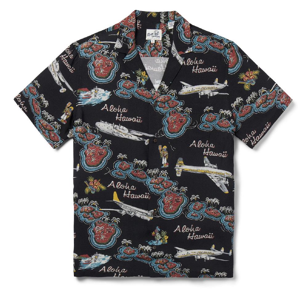 reyn spooner BIRDS IN PARADISE CAMP SHIRT
