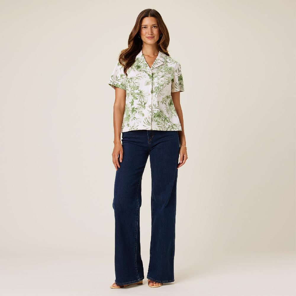 Reyn Spooner BREEZY BISCUS FINLEY TOP