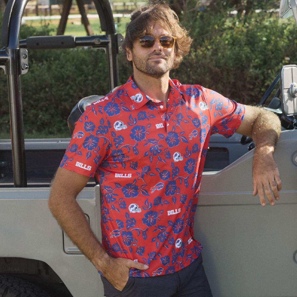 Reyn Spooner BUFFALO BILLS PUA PERFORMANCE POLO