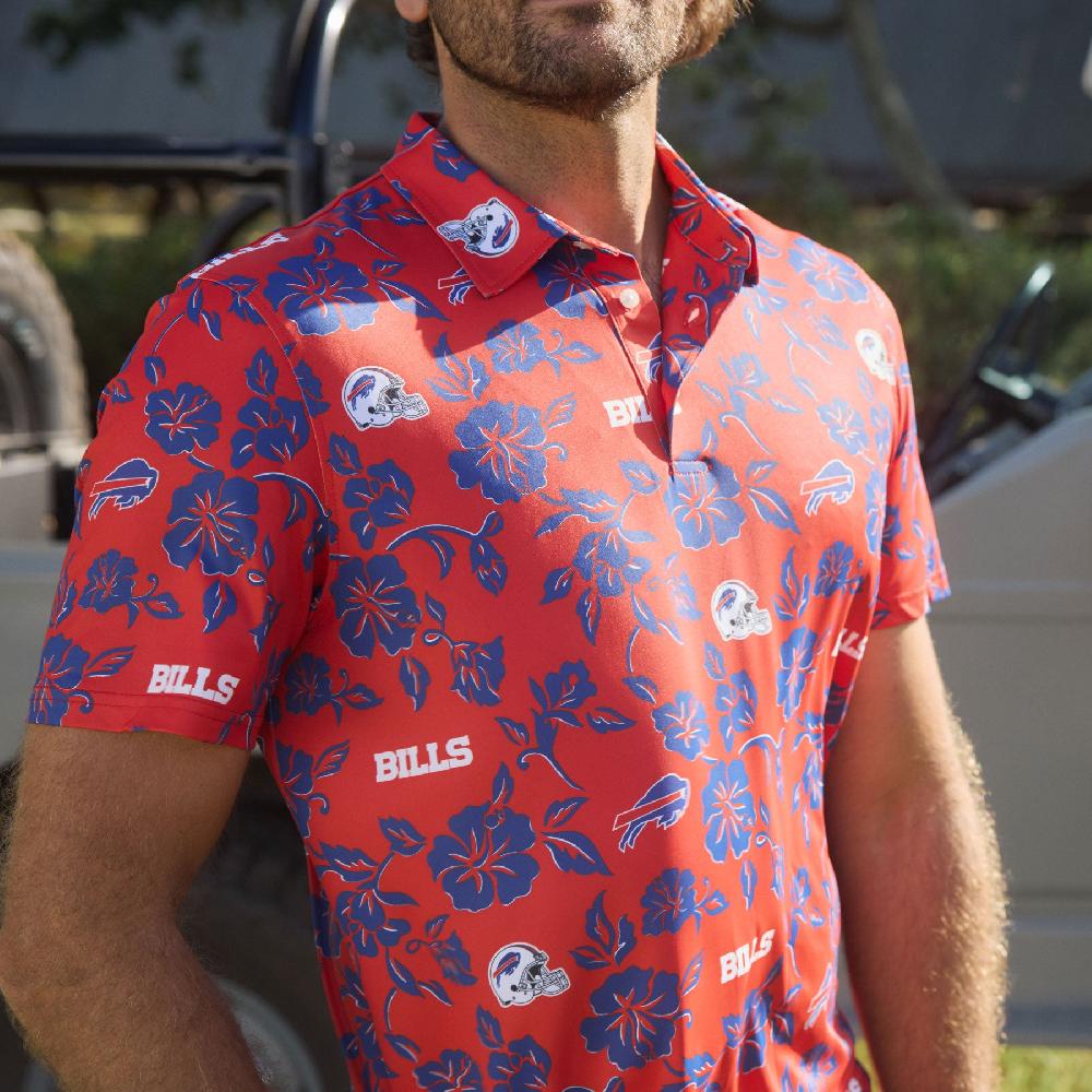 Reyn Spooner BUFFALO BILLS PUA PERFORMANCE POLO