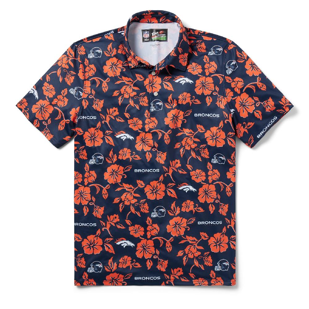 reyn spooner DENVER BRONCOS PUA PERFORMANCE POLO